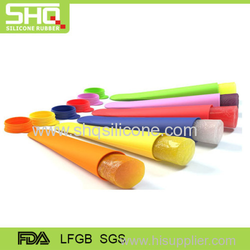 colorful professional silicone ice pop mold cream mould