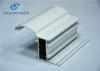 5.8 meter White Powder Coating Aluminum Extrusion Profile Aluminum Door Frame