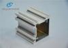 White Powder Coating Aluminum Extrusion Profile For Doors Frame , Alloy 6063-T5