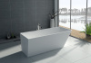 Freestanding Composite Resin Artificial Stone Bathtub