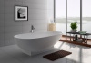 Freestanding Composite Resin Artificial Stone Bathtub