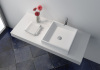 Freestanding Composite Resin Artificial Stone Basin