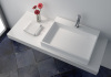 Freestanding Composite Resin Artificial Stone Basin