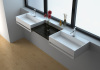 Freestanding Composite Resin Artificial Stone Basin