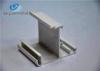 Alloy 6063-T5 / T6 White Powder Coating Aluminum Extrusion Profile For Windows And Doors