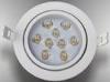 9W 990Lm Aluminium High Power Led Downlight for Cafe , Jewelry , Hotel