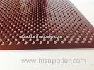 Decorative Curtain Wall Perforated Aluminum Panels For Airport / Railway Buildings