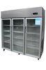 Economical Vertical Three Door Commercial Refrigerator Freezer R134a