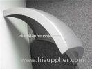 Decorative Interior / Exterior Hyperbolic Curve Aluminum Ceiling Panels Silver Grey