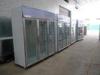 Stainless Steel Upright Commercial Display Freezer -25C With Vertical Light