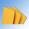 Yellow / Sliver / Blue Aluminum Composite Material Panels Wall Cladding Sheets