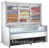 Retail Commercial Beverage Display Refrigerator With 3 Glass Doors