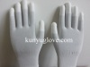 13 guage nylon half hand finger knitting glove open finger glove