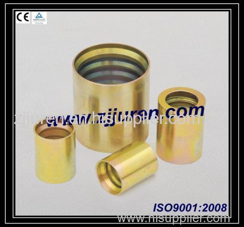 Carbon steel 1SN/2SN hydraulic hose ferrule 03310 by CNC machine