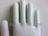 White resistant polyster PU Coated Working safety Gloves Labor Gloves for Chemical Work