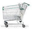 German Design Chromed Hand Metal Supermarket Grocery Shopping Trolley 240L
