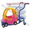 Supermarket Toddler Boy Kids Plastic Shopping Cart Intersting and Colourful