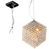 The three-dimensional crystal chandelier creative square crystal lamp LED crystal lamp