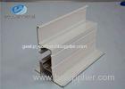 Alloy 6063 Customized Aluminum Extrusion Profile White Powder Coating For Windows And Doors
