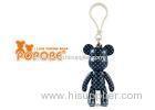 Unique Wedding Gift Couple POPOBE Bear Plastic Buckle Key Chain for Promotion Gift