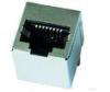 SI-16001-F 10 / 100BT Vertical Shielded Modular Jack For Network Across LPJD0012DNL