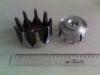 CNC Precision Machining Polishing / Galvanized Precision Machined Components