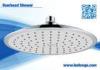 Big Round Bathroom Adjustable Overhead Shower Heads , Overhead Rain Shower Head