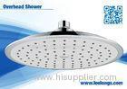 Big Round Bathroom Adjustable Overhead Shower Heads , Overhead Rain Shower Head