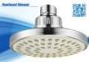 Yellow / Blue Round Bathroom Overhead Shower Head For Low Water Pressure