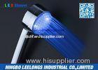 Commercial ABS Chromed Blue Led Shower Head Handheld Rainfall For Toilet / Bidet