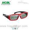 Disposable Multi Color Linear Polarized Kid 3D Glasses For Home Theater