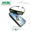 144Hz DLP Projector Universal Active 3D TV Glasses With PC Frame , 1.6mm LCD Lens