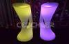 Battery remote control multi color Led Bar Chair illuminated stool for lady