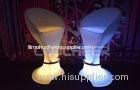 Comfortable Bar Led lighting chair / club furniture Counter Height Chairs IP65