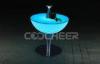 Light Up Bar , Nightclub LED Coffee Table Furniture with magic remote control