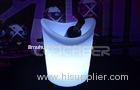 Customized Modern Eco-friendly Oval LED Ice Bucket rechargeable