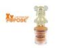 2 inch POPOBE Bear Gift Rubber Wine Bottle Stopper for fridge magnets