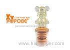 2 inch POPOBE Bear Gift Rubber Wine Bottle Stopper for fridge magnets