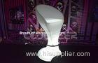 Glowing Metal Led Bar Stools High Bar Chair With Stainless Stand