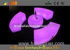 Outdoor LED Bar Chair And Table , Mobile LED Glowing Furniture Sets For Party
