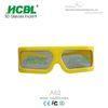 Large Plastic Eyeglasses / IMAX 3D Glasses For Media Entertainment Club Movies