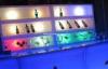 LARGE Plastic Illuminated RGB LED Lighting Furniture Bar LED Wine Cooler