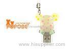 TOSHIBA Chip POPOBE Bear 8GB USB Flash Drive , Custom USB Flash Drives