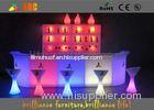 IP56 LED Lighting Furniture Outdoor Bars Table Set With RGB Lighting