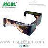 Large Square Paper Frame Chroma Depth 3D Glasses With Full Color Printing