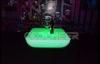 Luminous furniture Led lighted bar table Inside Use with CE , ROHS , FCC