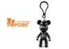 Fashionable Bag Accessories 3&quot; Vinyl POPOBE Bear Keychain For Young People