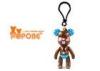 Plastic Buckle POPOBE Bear Keychain Bag Decoration 8.2cm PromotionalGift