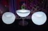 Home Led Lounge Furniture / Illuminated Small Decoration Chairs Sets RGB Color
