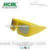 Yellow Unfolding Virtual Master Image 3D Glasses For Watching 3D Film And TV